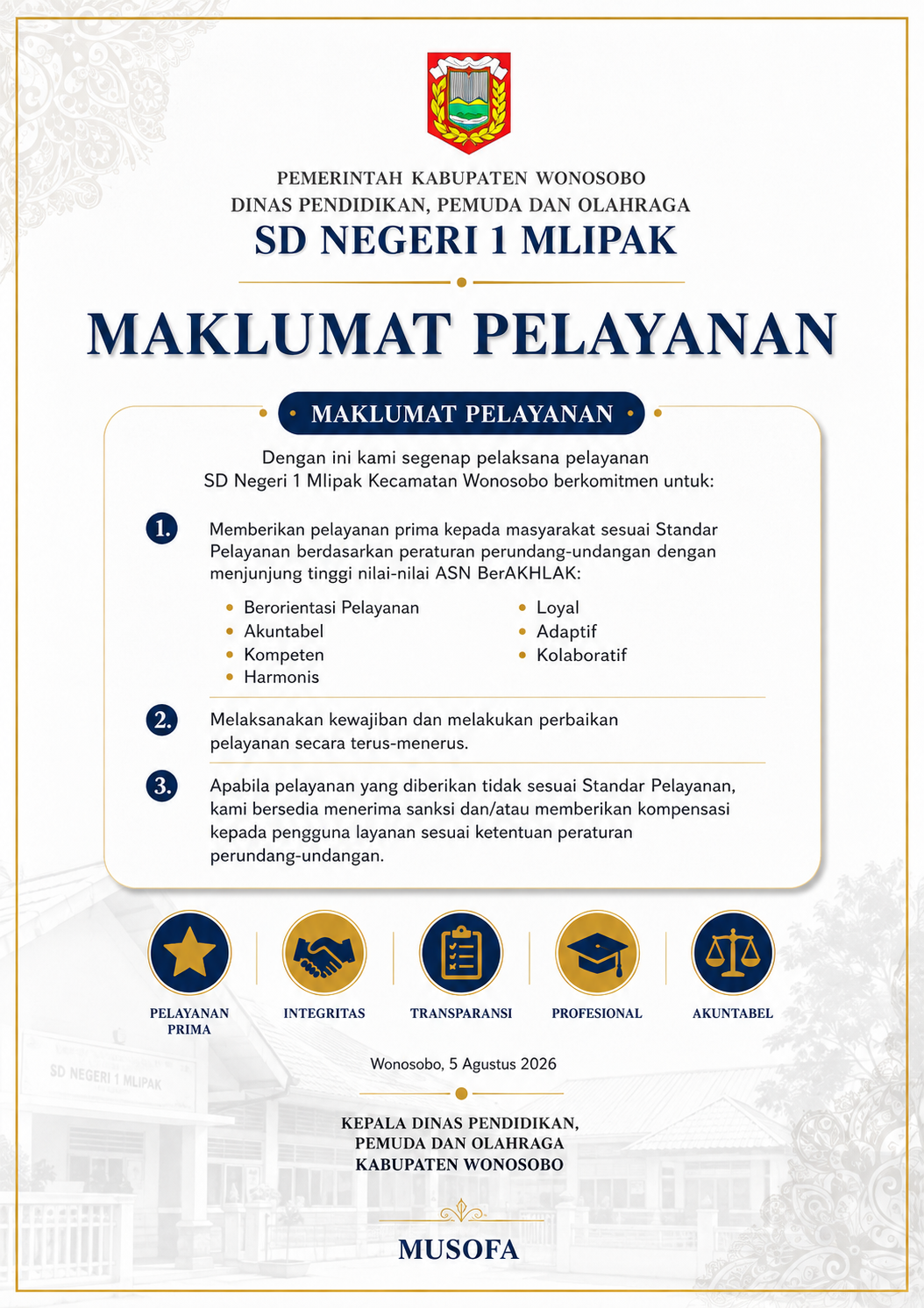 Maklumat Pelayanan