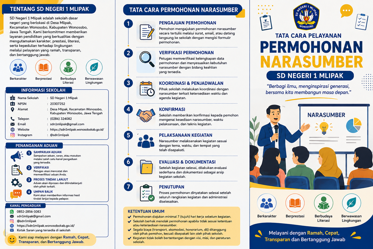 j. Pelayanan Permohonan Narasumber
